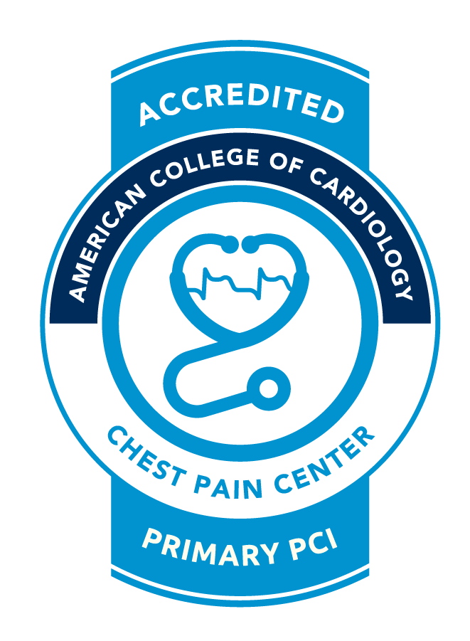 Accredited Chest Pain Center with Primary PCI Accredited Chest Pain Center with Primary PCI