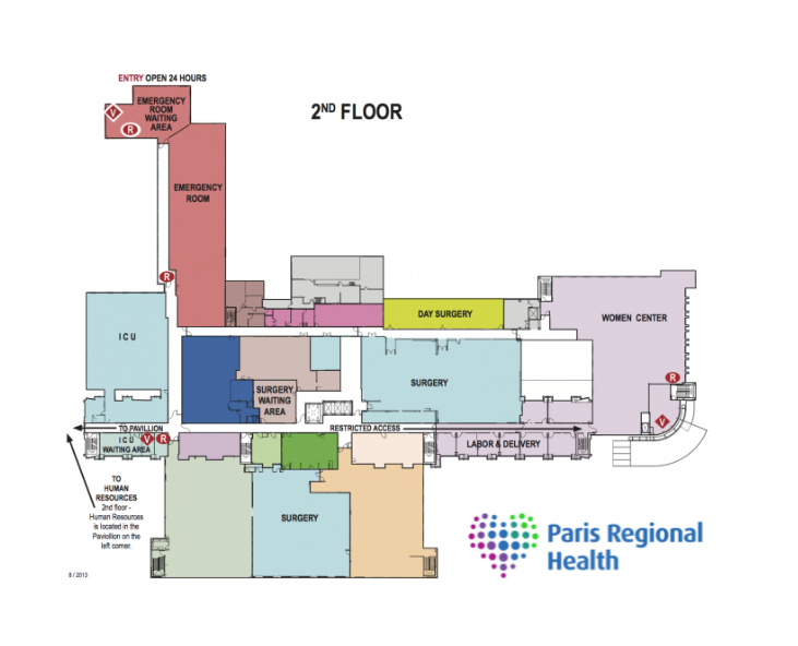 Hospital Layout Maps Paris Regional